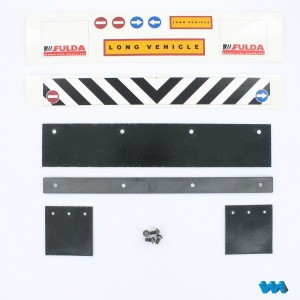 VEROMA 1/14 拖車用 防濺保護 擋泥板組 (2